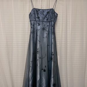 vintage 90s prom dress